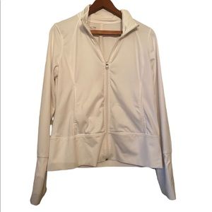 C9 by Champion White Long Sleeved Athletic Jacket